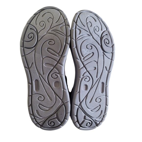 Bzees Floral Print Slip On Shoes Women's Size 7.5 Navy Colorful Comfort Nature - Picture 7 of 8